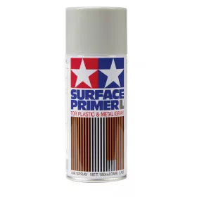   Tamiya Fine Surface Primer (L) Grey Spray 180ml (300087042) alapozó spray makett festék