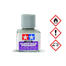  Tamiya Liquid Surface Primer 40ml (300087075) folyékony alapozó makett festék