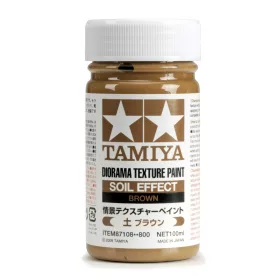   Tamiya Diorama Texture Paint (Soil Effect, Brown) 100 ml (300087108) - Textúra festék