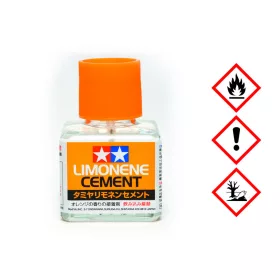   Tamiya Cement Lemon 40ml (300087113) ecsetes makettragasztó, 40 ml