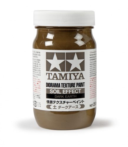 Tamiya Diorama Texture Paint (Soil Effect, Dark Earth) 250ml (300087121) - Textúra festék