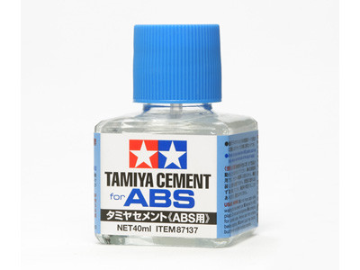Tamiya ABS-Cement 40ml (300087137) - Ecsetes ABS ragasztó