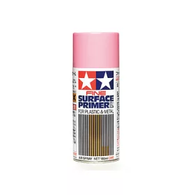   Tamiya Fein Surface Primer (L) Pink Spray 180ml (300087146) alapozó spray makett festék