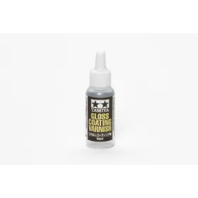   Tamiya Gloss Coating Varnish, 10ml (300087151) - Fényes bevonó lakk, 10 ml