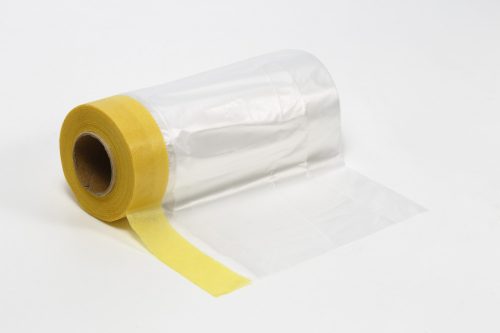 Tamiya Masking Tape with Plastic Sheeting 550mm (300087164) - Maszkolószalag műanyag bevonóval