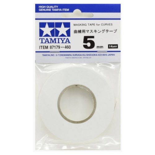 Tamiya Masking Tape 5mm/20m (300087179) - Maszkolószalag ívekhez