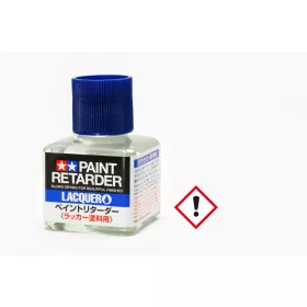   Tamiya Lacquer-Paint Retarder 40 ml - Kötéslassító műgyanta alapú makett festékhez