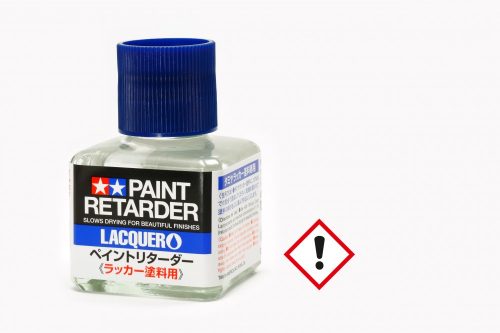 Tamiya Lacquer-Paint Retarder 40 ml - Kötéslassító műgyanta alapú makett festékhez