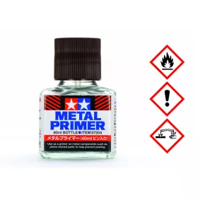   Tamiya Metal Primer 40ml  (300087204) ecsetes alapozó makett festék fémre