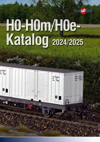 Tillig 09595 Katalógus H0-H0m/H0e 2024/2025, német