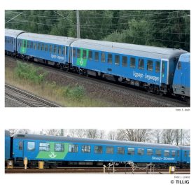   Tillig 1102 Személykocsi-készlet, 3-részes RDC Deutschland GmbH (E6) (TT)