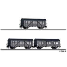   Tillig 1103 Személykocsi-készlet, 3-részes Mci-43, DRG (E2) (TT)