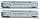 Tillig 1130 Emeletes személykocsi-pár, DBpza 780, DLB alex (E6) (TT) - Set 2