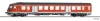 Tillig 12654 Vezérlőkocsi, négytengelyes Bybdzf 482, 2. osztály, DB-AG (E5) (TT) - DCC