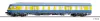 Tillig 12656 Vezérlőkocsi, négytengelyes S-Bahn Leipzig, DB-AG (E6) (TT) - DCC