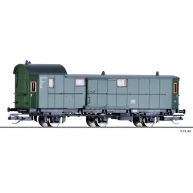   Tillig 13407 Poggyászkocsi, háromtengelyes Pw3, DB (E3) (TT)