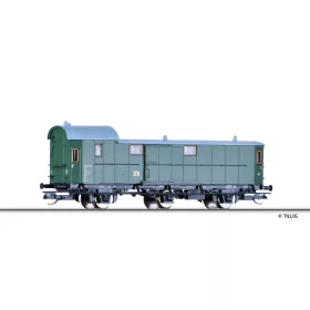 Tillig 13412 Oldalfellépős poggyászkocsi, DR (E3) (TT)