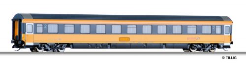 Tillig 13557 Személykocsi, négytengelyes Bmz, 2. osztály, RegioJet (E6) (TT)