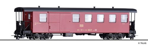 Tillig 13947 Poggyászkocsi, négytengelyes KBD, HSB (E5-6) (H0m)