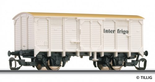 Tillig 14148 Hűtőkocsi, Interfrigo (E3-4) (TT)