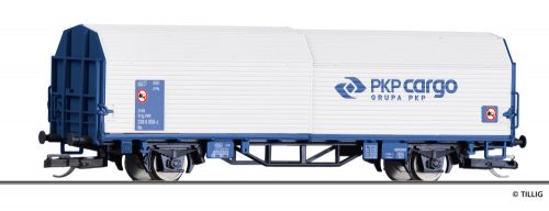 Tillig 14862 Eltolható oldalfalú teherkocsi, START, PKP Cargo (E6) (TT)