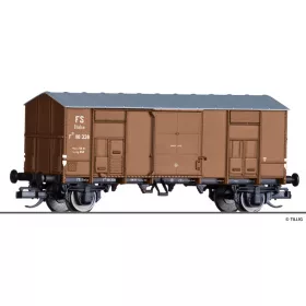   Tillig 14890 Fedett sátortetős teherkocsi, Fc, FS (E2) (TT)
