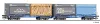Tillig 15080 Nyitott négytengelyes InnoWaggon 2x40ft, WoodTainer (E6) (TT)