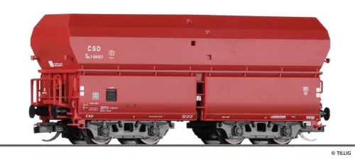 Tillig 15181 Önürítős négytengelyes teherkocsi, Sa, CSD (E3) (TT)