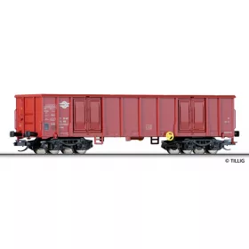   Tillig 15256 Nyitott négytengelyes teherkocsi, Eaos, MÁV (E4) (TT)