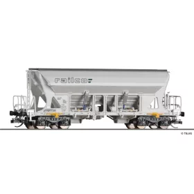   Tillig 15338 Önürítős négytengelyes teherkocsi, Faccnpps, RAILCO (E6) (TT)