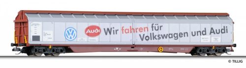 Tillig 15833 Eltolható oldalfalú négytengelyes teherkocsi, DB-AG, VW/AUDI (E5) (TT)