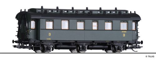 Tillig 16056 Személykocsi, háromtengelyes 3. osztály, SNCB (E2) (TT) - második pályaszám