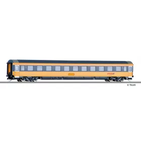  Tillig 16257 Személykocsi, négytengelyes Bmz, 2. osztály, RegioJet (E6) (TT)