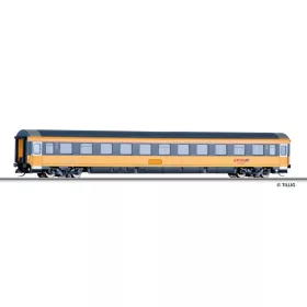   Tillig 16258 Személykocsi, négytengelyes Bmz, 2. osztály, RegioJet (E6) (TT)