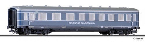 Tillig 16922 Személykocsi, négytengelyes Schürzenwagen, 1./2. osztály, DB (E3) (TT)