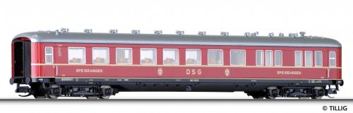 Tillig 16975 Étkezőkocsi, négytengelyes Schürzenwagen, DSG, DB (E3) (TT)