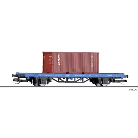   Tillig 17481 Konténerszállító teherkocsi, START, PKP Cargo (E6) (TT)
