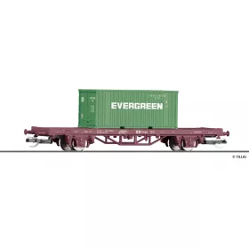   Tillig 17482 Konténerszállító teherkocsi, Lgs, 20 lábas konténerrel, CD (E6) (TT) - START