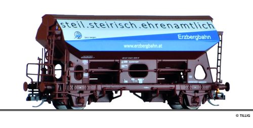 Tillig 17562 Önürítős billenőtetős teherkocsi, Erzbergbahn (AT) (E6) (TT)