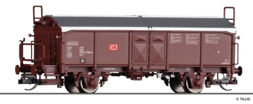 Tillig 17681 Eltolható tetejű teherkocsi fékállással, Tms 851, DB-AG (E5) (TT)