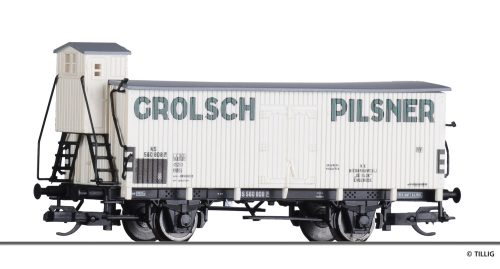 Tillig 17920 Hűtőkocsi fékházzal, Grolsch Pilsner, NS (E3) (TT)