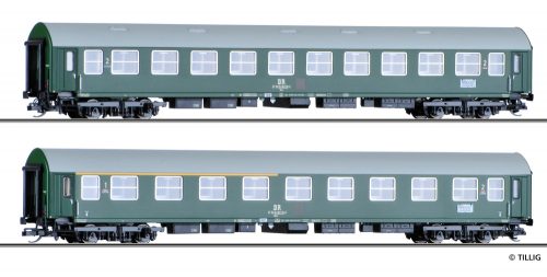 Tillig 1798 Személykocsi-pár, négytengelyes Y-sorozat, 1./2. és 2. osztály, Interzonenzug 