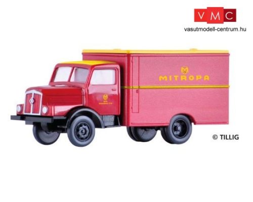 Tillig 19006 IFA H3A dobozos teherautó, MITROPA (TT)