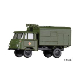  Tillig 19039 Robur LO 1801 dobozos katonai teherautó - Nachrichtenwagen NVA (TT)