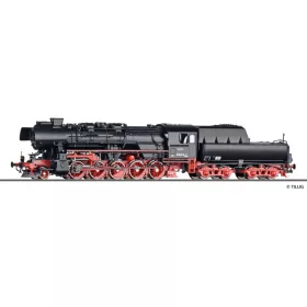   Tillig 2267 Gőzmozdony BR 52 8141-5, csónak szerkocsival, OSEF e.V. (E6) (TT)