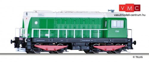 Tillig 2626 Dízelmozdony T 435, zöld, CSD (E3) (TT)