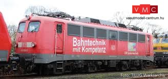 Tillig 4394 Villanymozdony BR 110, Bahntechnik und Kompetenz, DB-AG (E6) (TT)