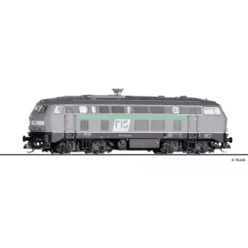   Tillig 4703 Dízelmozdony BR 218 468, Regio Infra Sachsen GmbH (E6) (TT)
