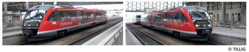 Tillig 4887  Dízel motorvonat BR 642, Erzgebirgsbahn, DB AG (E6) (TT)