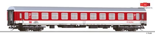 Tillig 501279 Személykocsi, négytengelyes 2 .osztály, DB-Nachtzug, DB-AG (E5) (TT)
